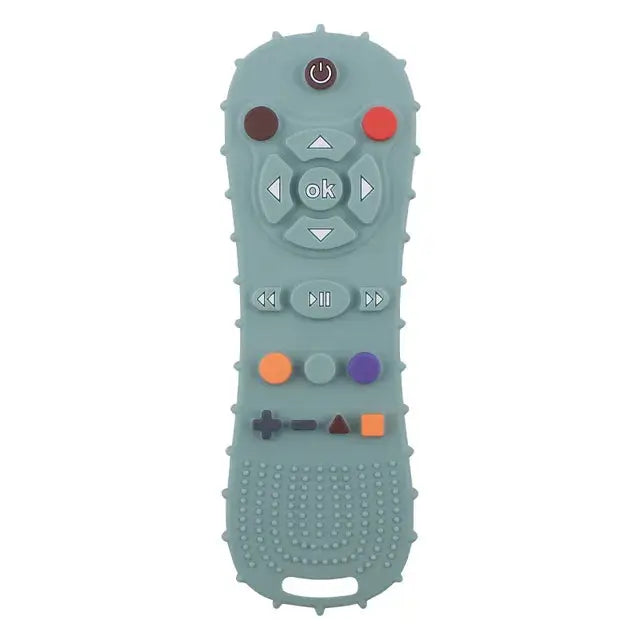 a remote control with buttons and buttons on it