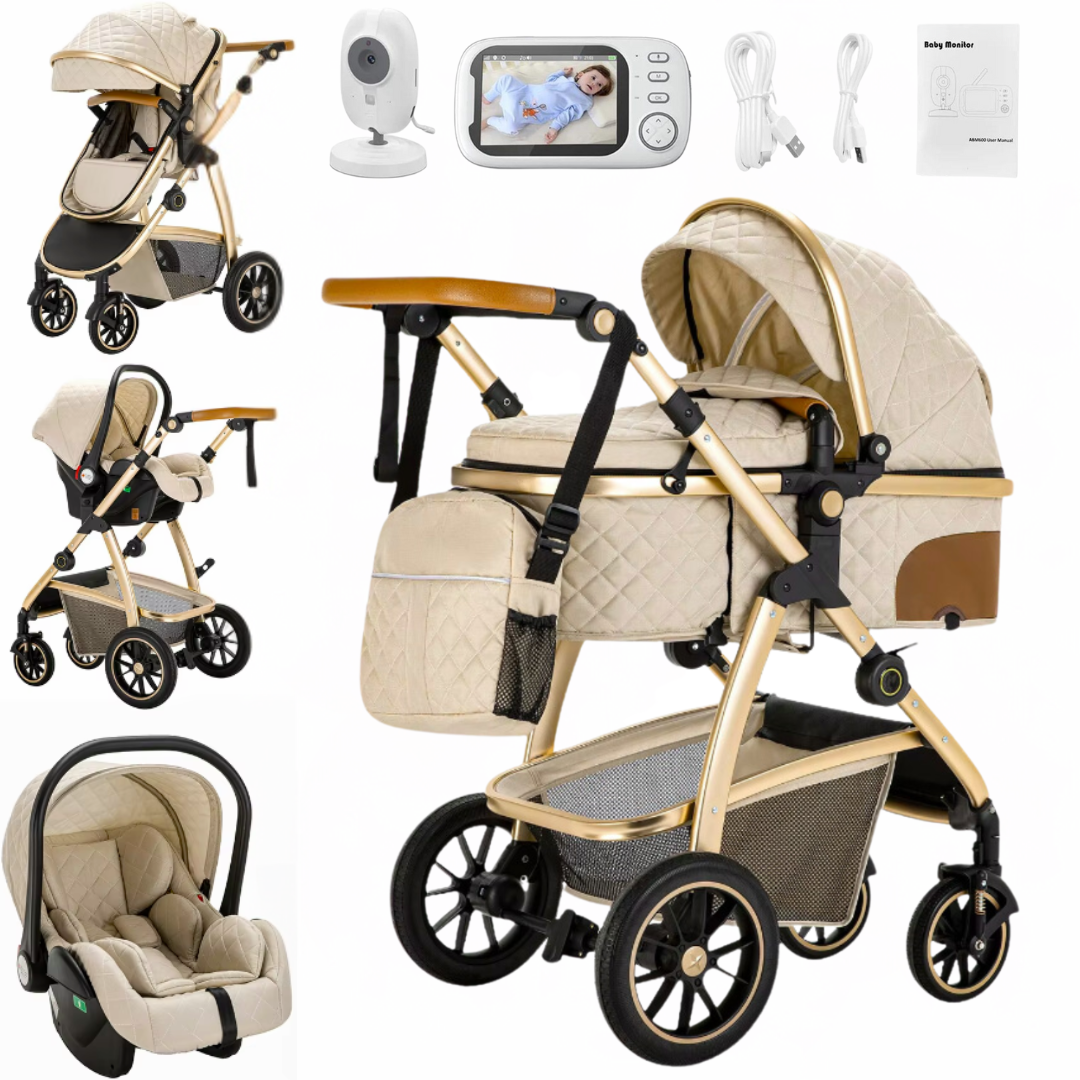 Grand Pushchair Set and Wireless Baby Monitor System