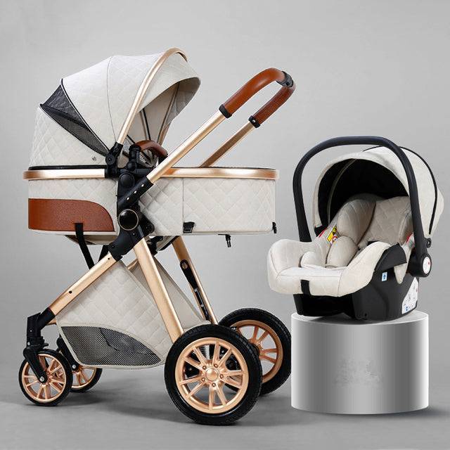 Rose gold pram clearance set