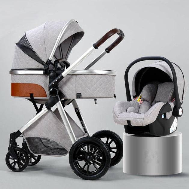 3 in 1 outlet luxury baby stroller