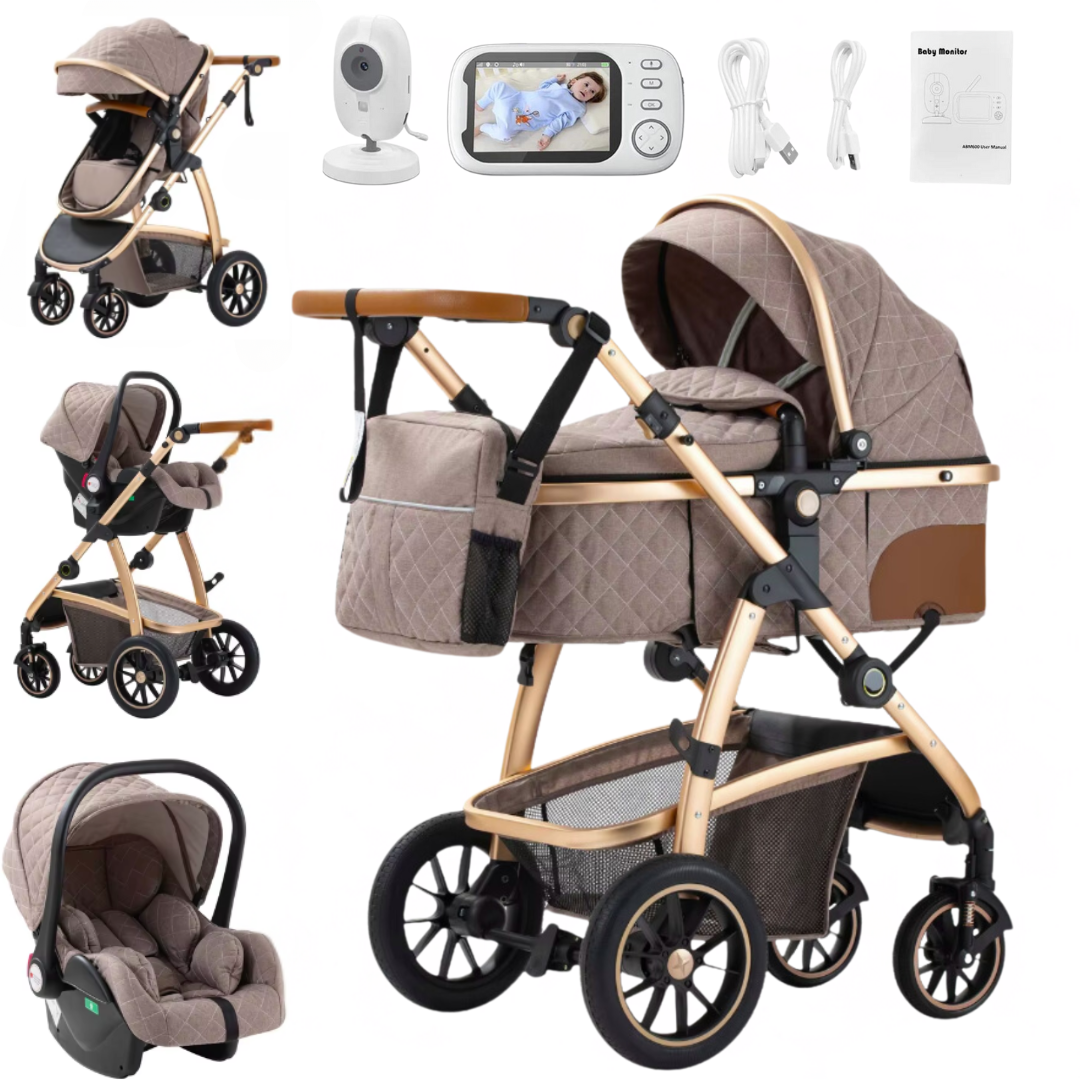 Grand Pushchair Set and Wireless Baby Monitor System