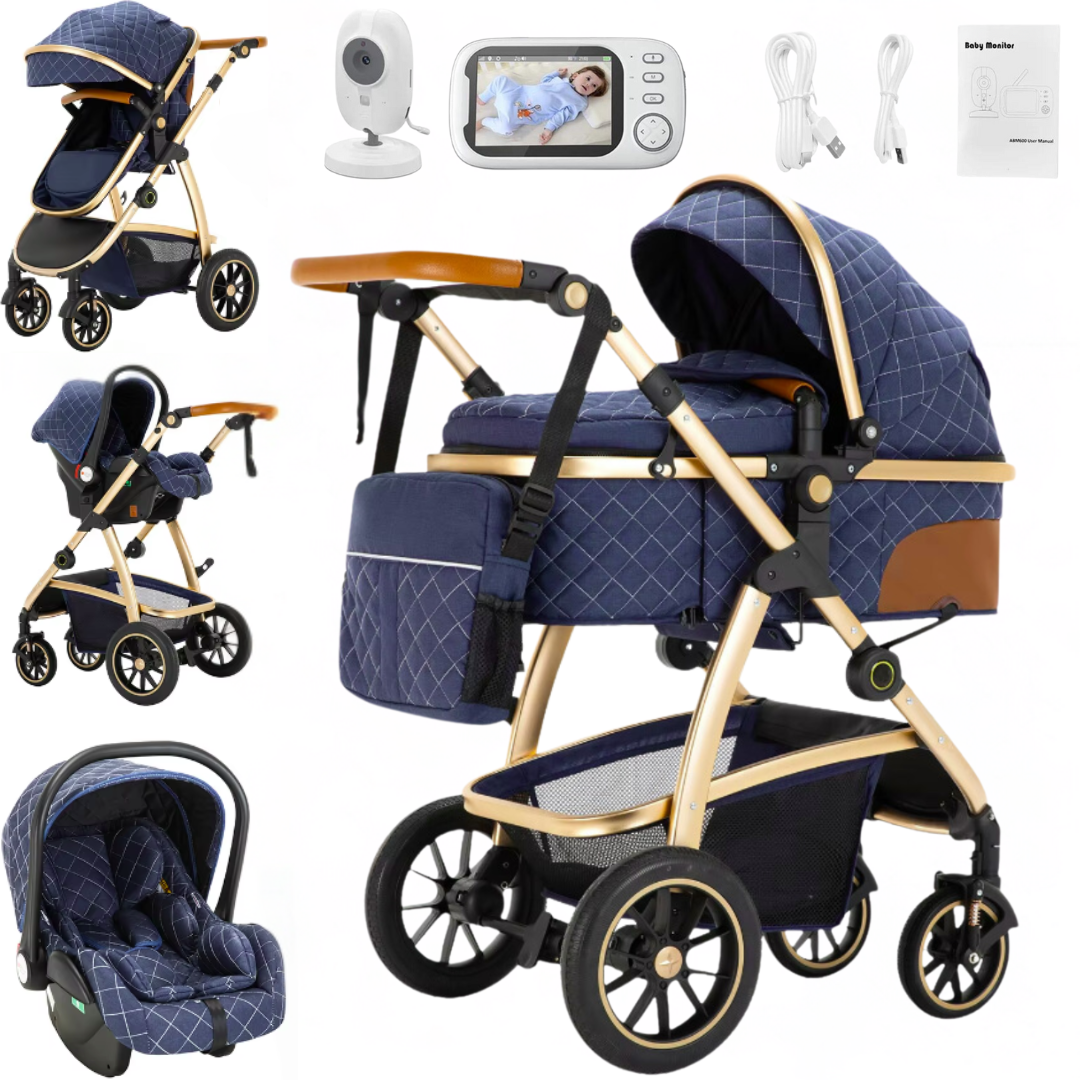 Grand Pushchair Set and Wireless Baby Monitor System