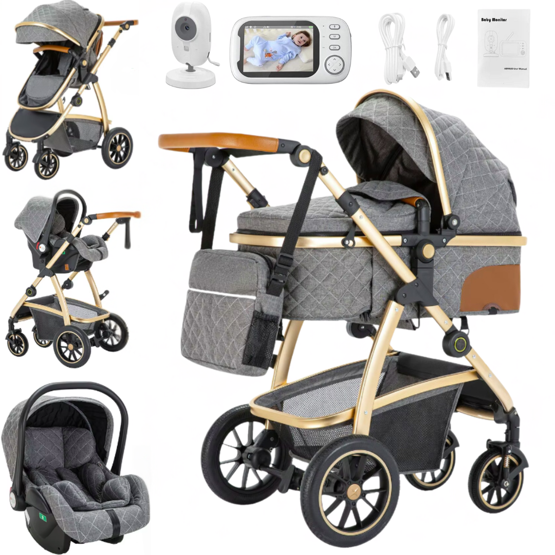 Grand Pushchair Set and Wireless Baby Monitor System