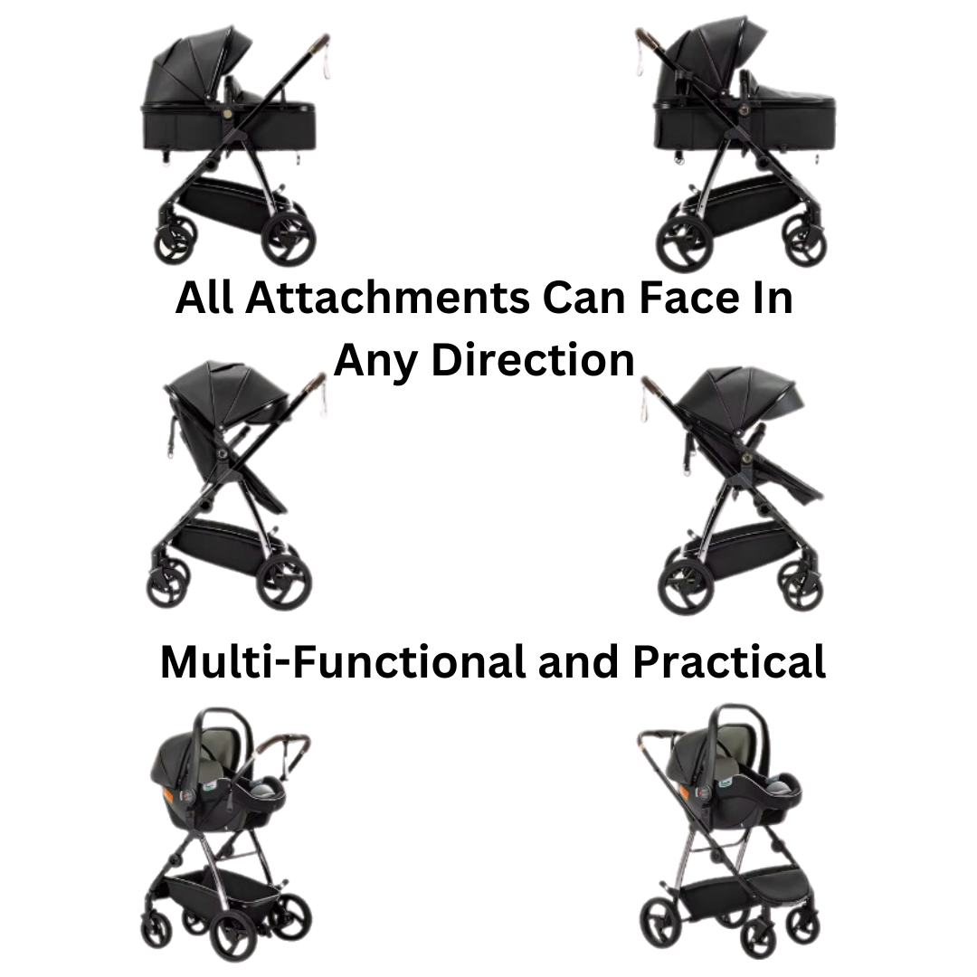 Leather 3 in 1 Travel System