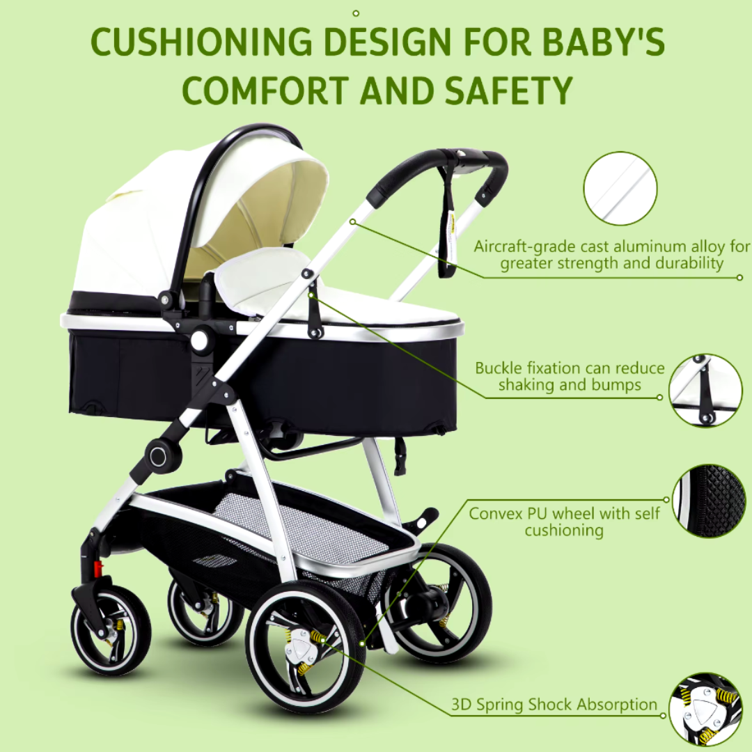 Leather 3 in 1 Travel System