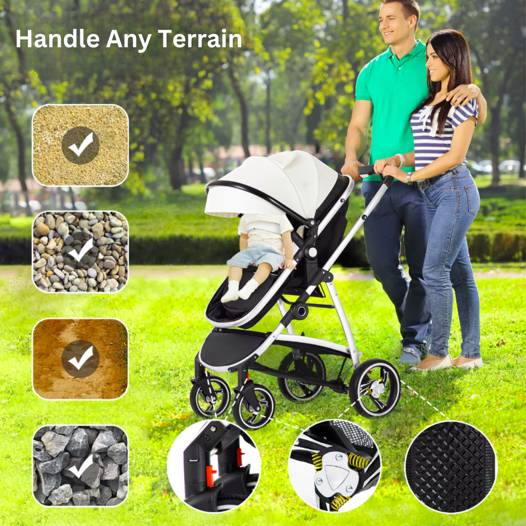 Leather 3 in 1 Travel System