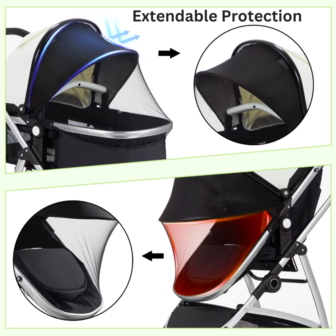 Leather 3 in 1 Travel System
