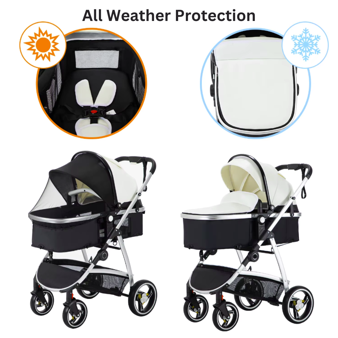 Leather 3 in 1 Travel System