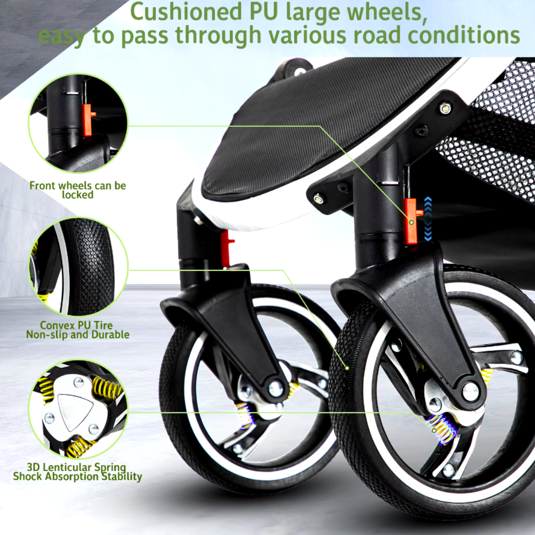 Leather 3 in 1 Travel System