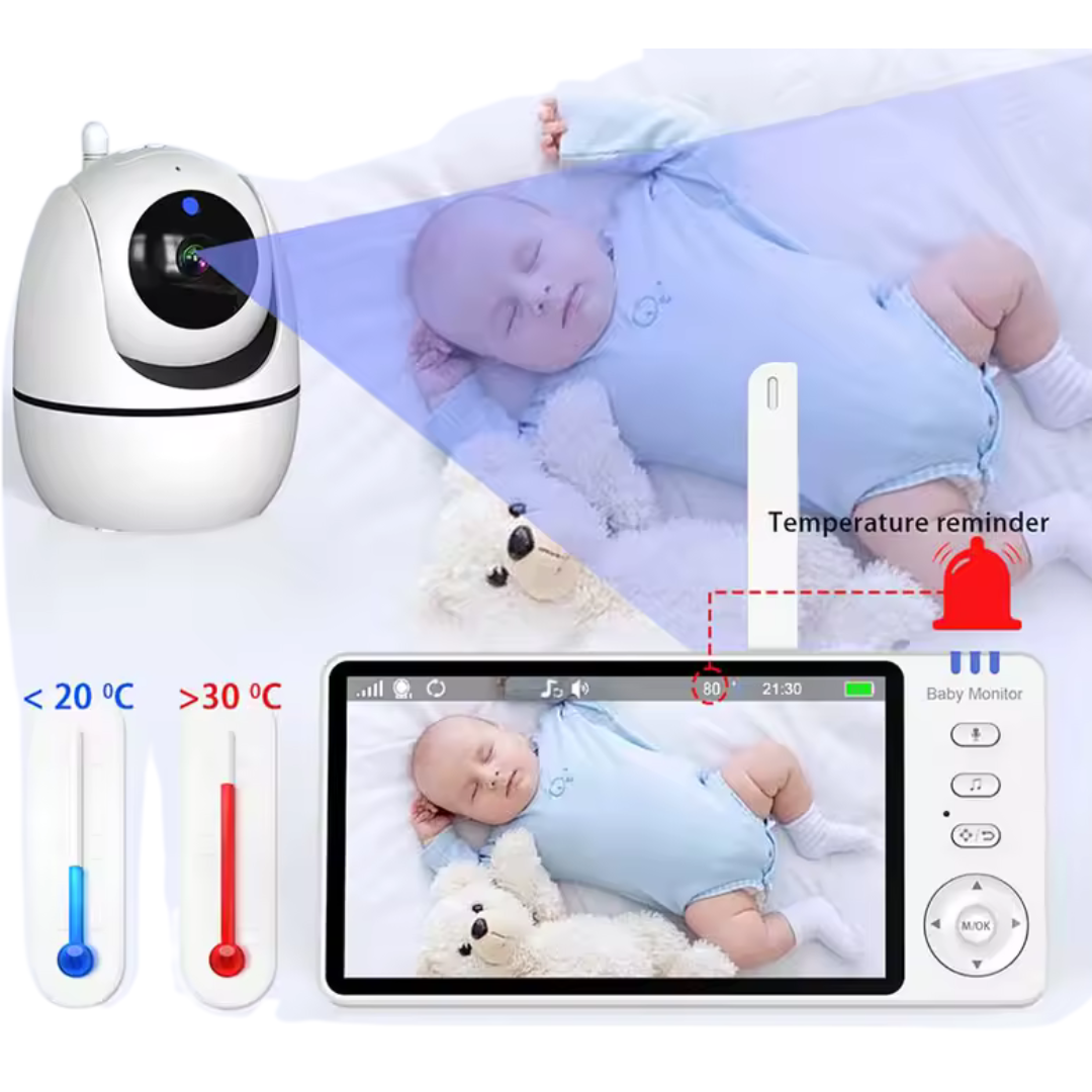 Luxury Travel System and Free HD Baby Monitor Safe Start Bundle