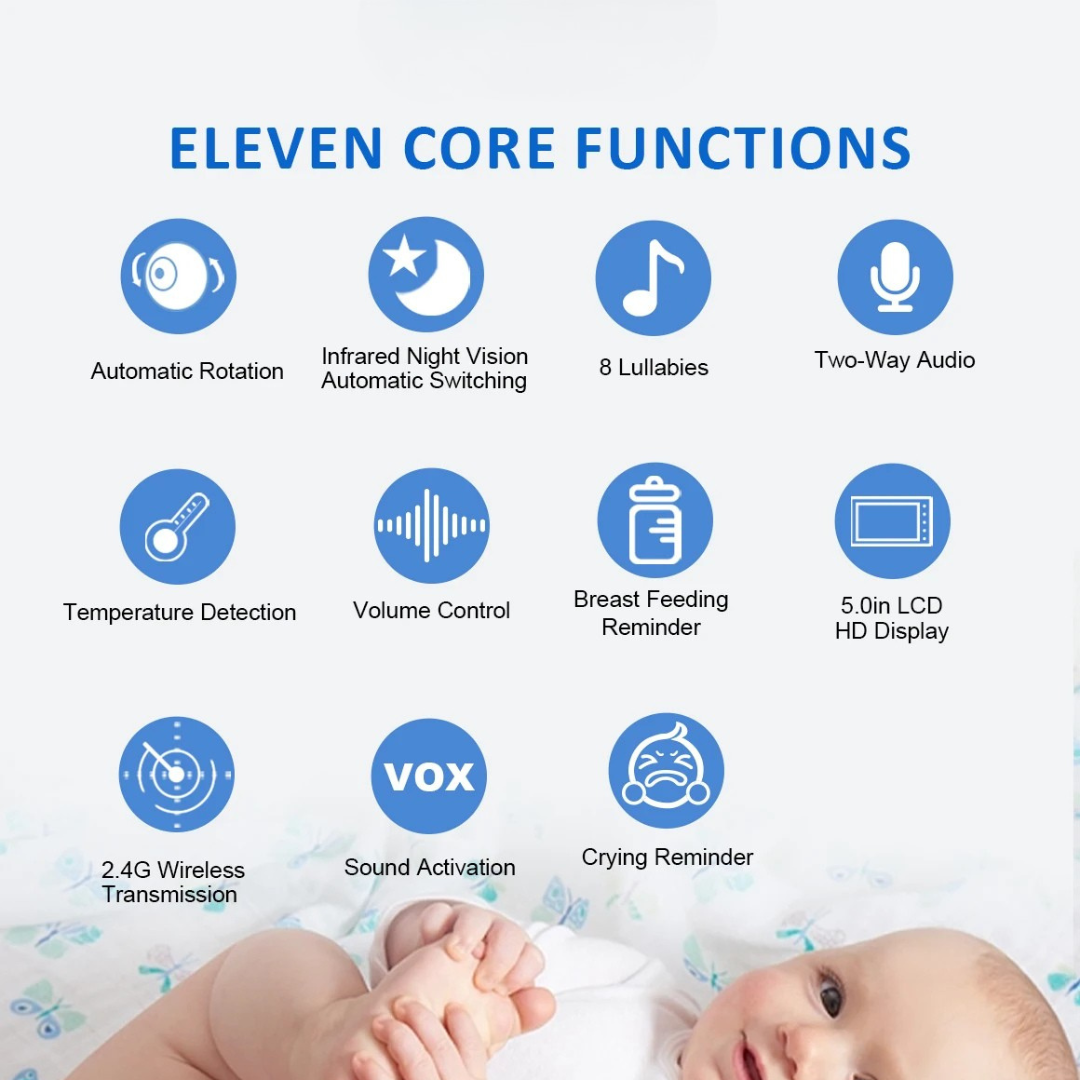 Baby Link Wireless HD Baby Monitor System