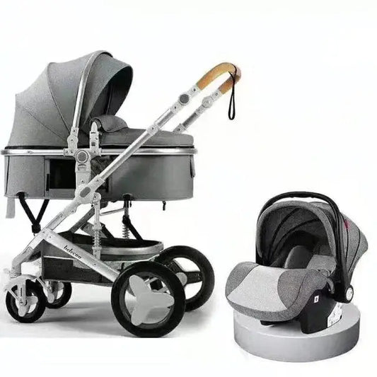 Baby pram 3 in 1 sale hot sale