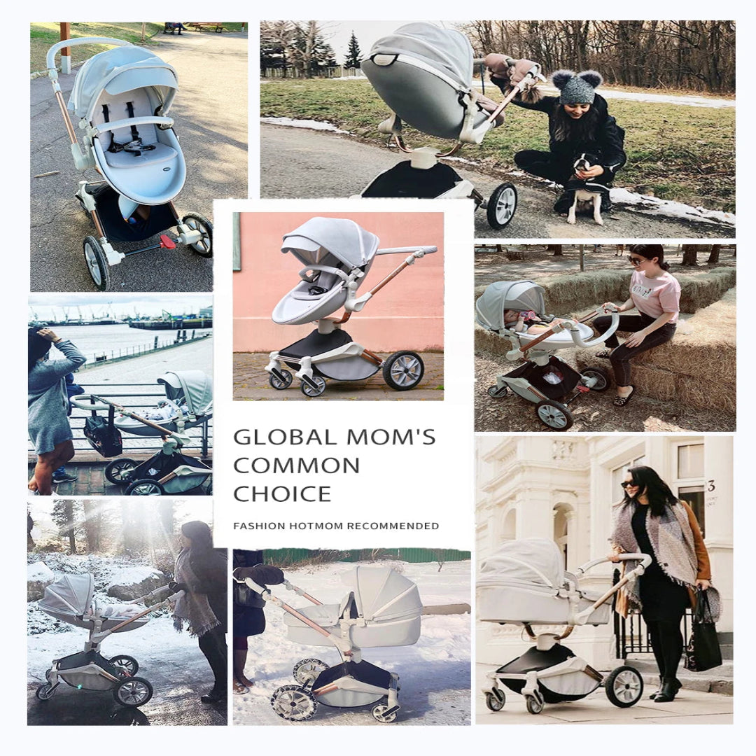 360° Rotating Hot Mom Pushchair