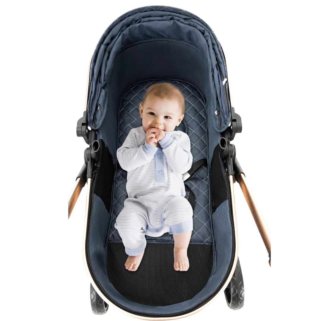 Luxury 3 In 1 Pushchair Bundle