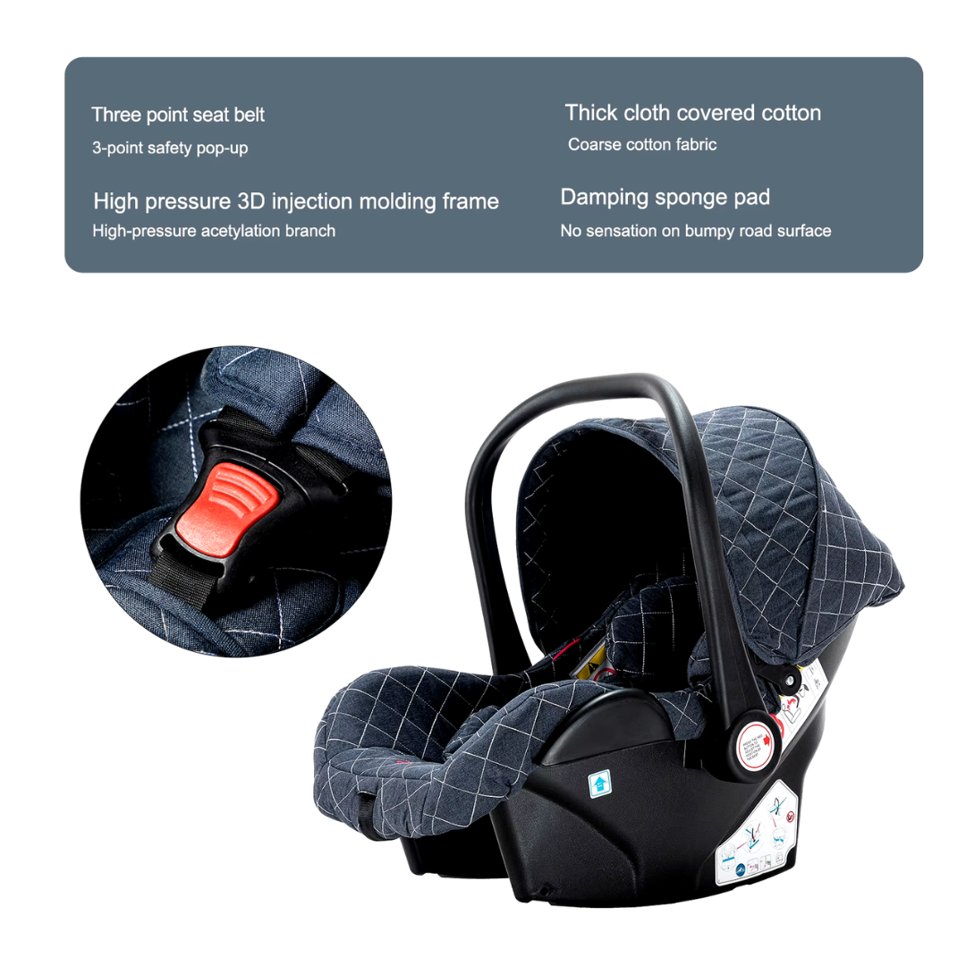 Luxury 3 In 1 Pushchair Bundle