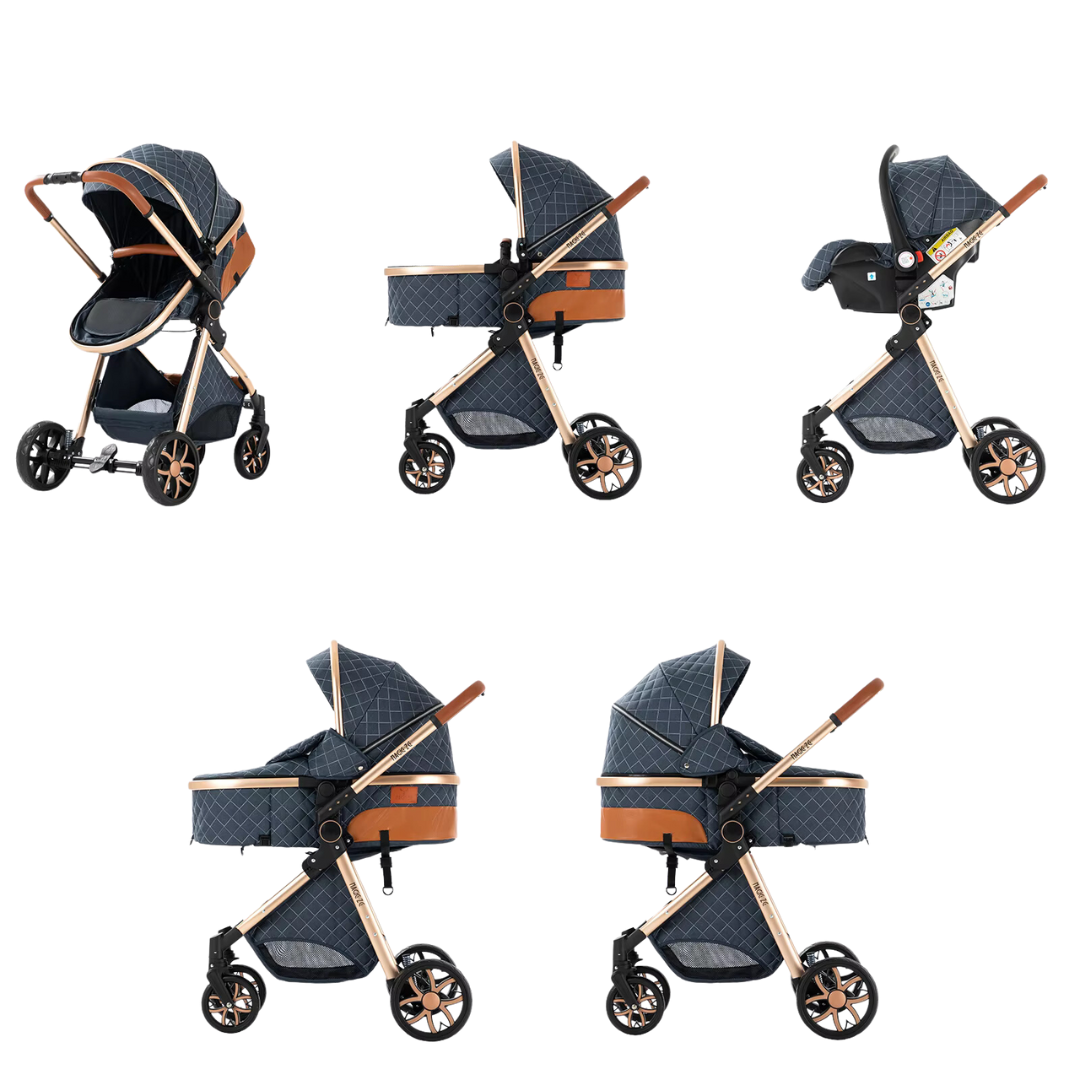 Luxury 3 In 1 Pushchair Bundle