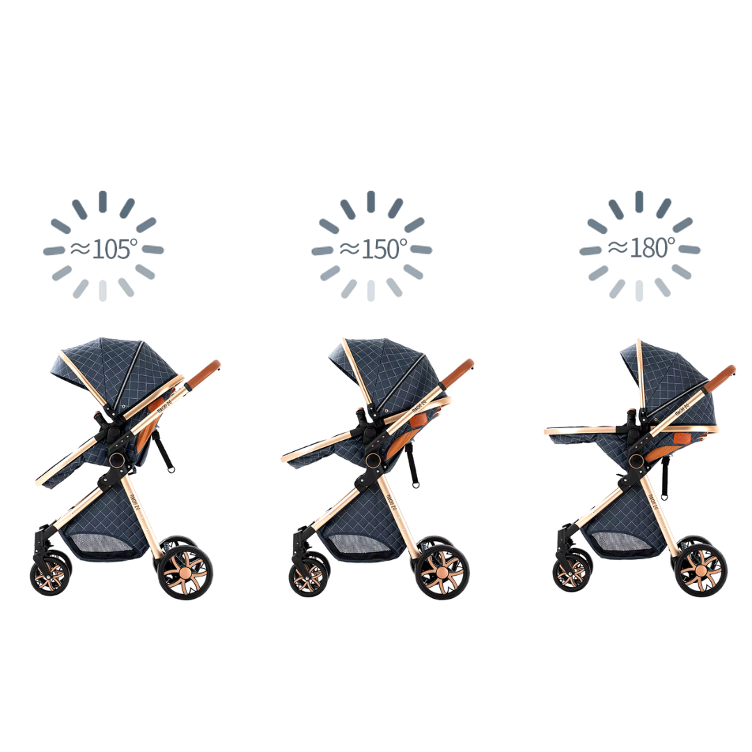 Luxury 3 In 1 Pushchair Bundle