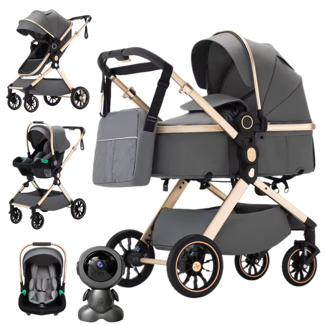 Luna Max Luxury Travel System + FREE Baby Monitor