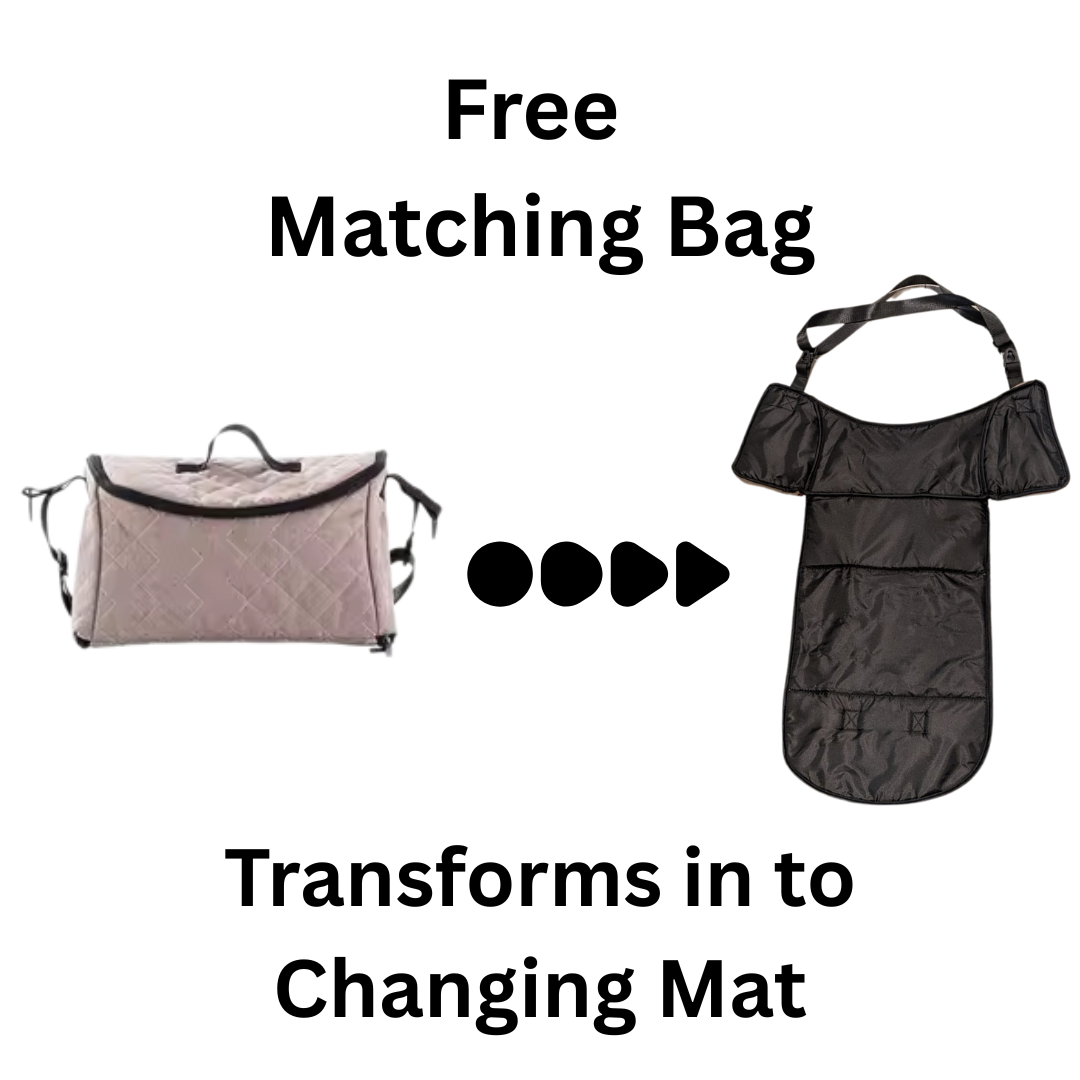 Luxury All in One Pushchair Set With Free Multi-Functional Changing Bag