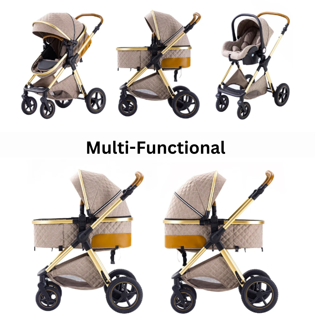 Luxurious 3 In 1 Pushchair Upgrade and Baby Monitor Bundle