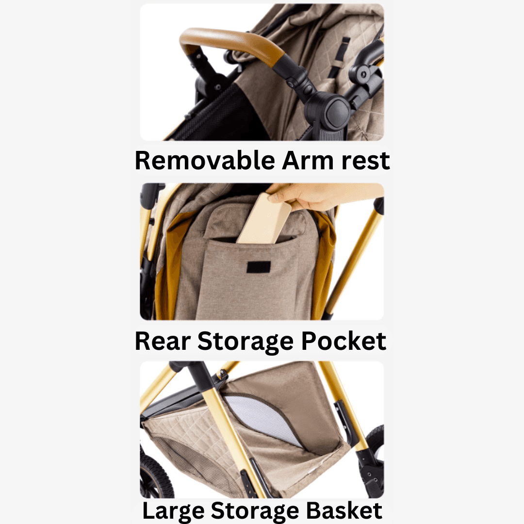 Luxury Pushchair Set and Wireless Baby Monitor System