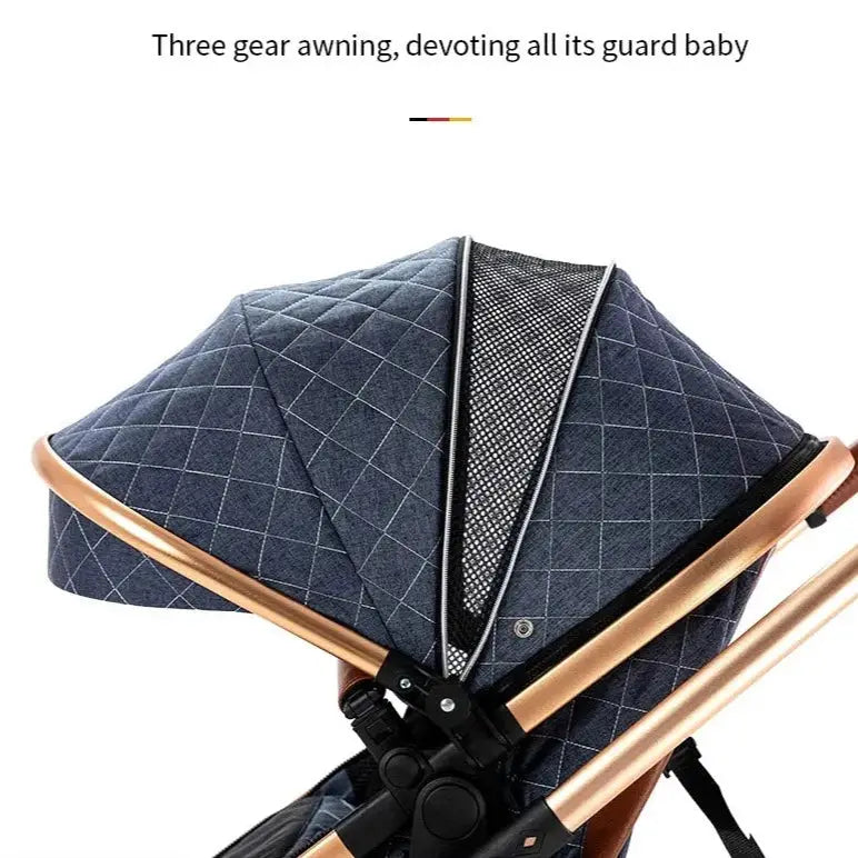 Luxurious 3 in 1 Pushchair Set and Baby Monitor Bundle