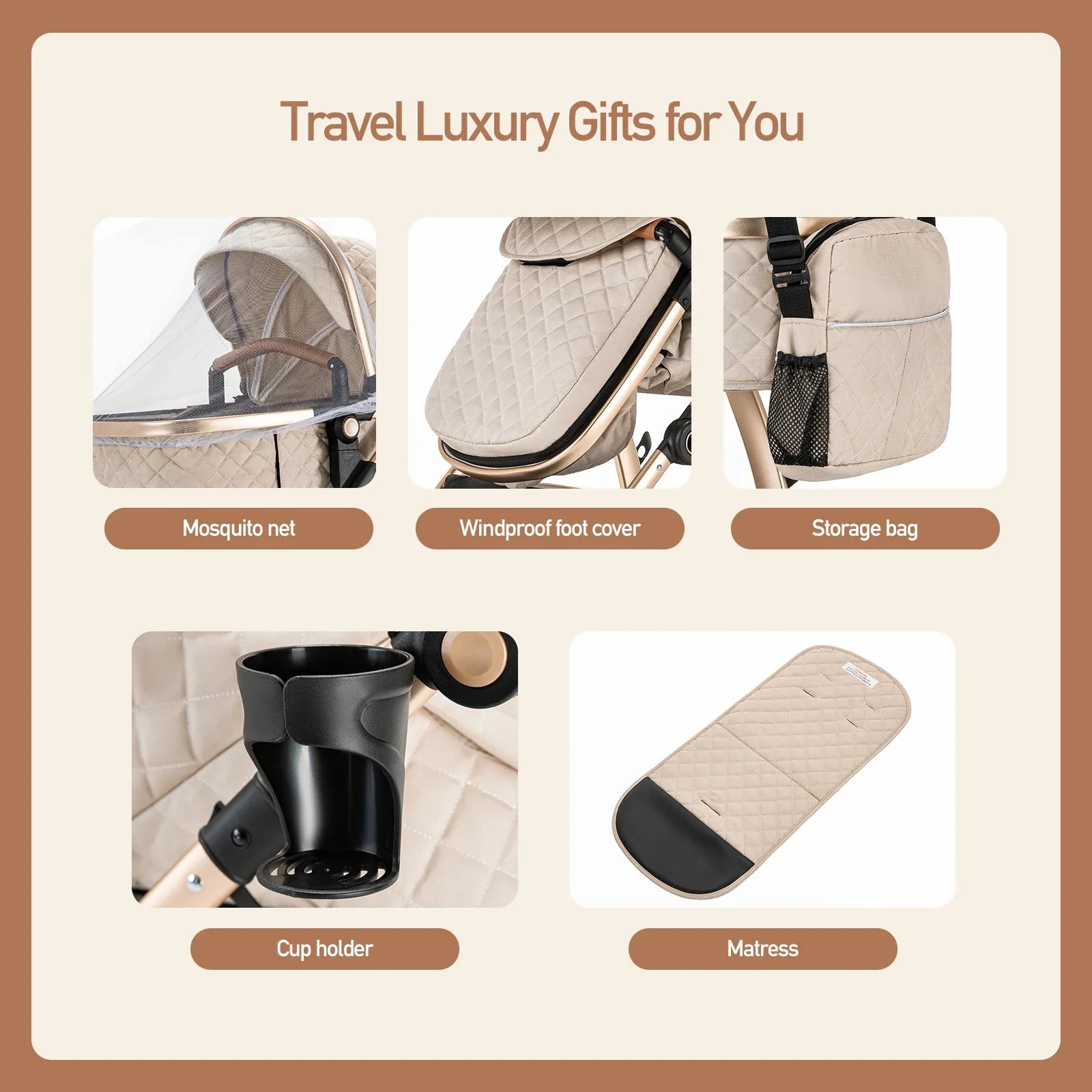 The Grand Pushchair Travel Safety Bundle
