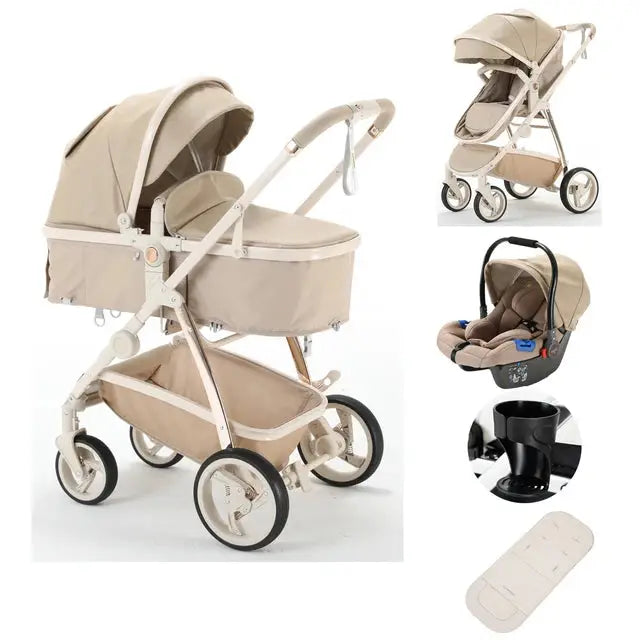 Baby About Leather 3 in 1 Travel System Luxury and Comfort BabyAbout