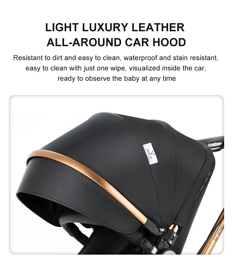 All leather stroller online