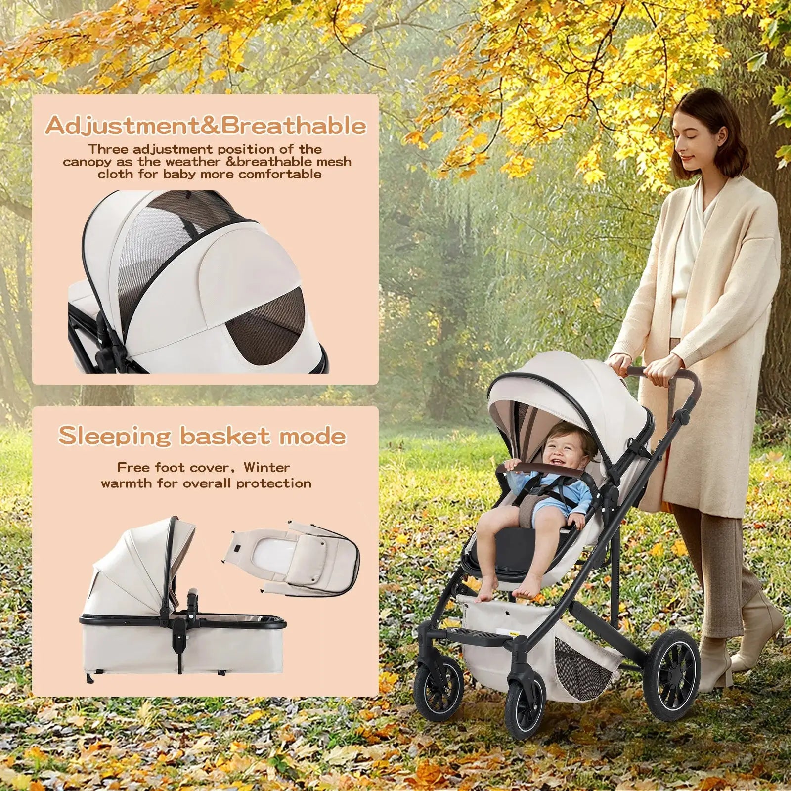 3 in 1 High Landscape Travel System