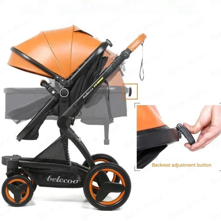 Belecoo Glide 3-in-1 Multifunctional Pram Bundle