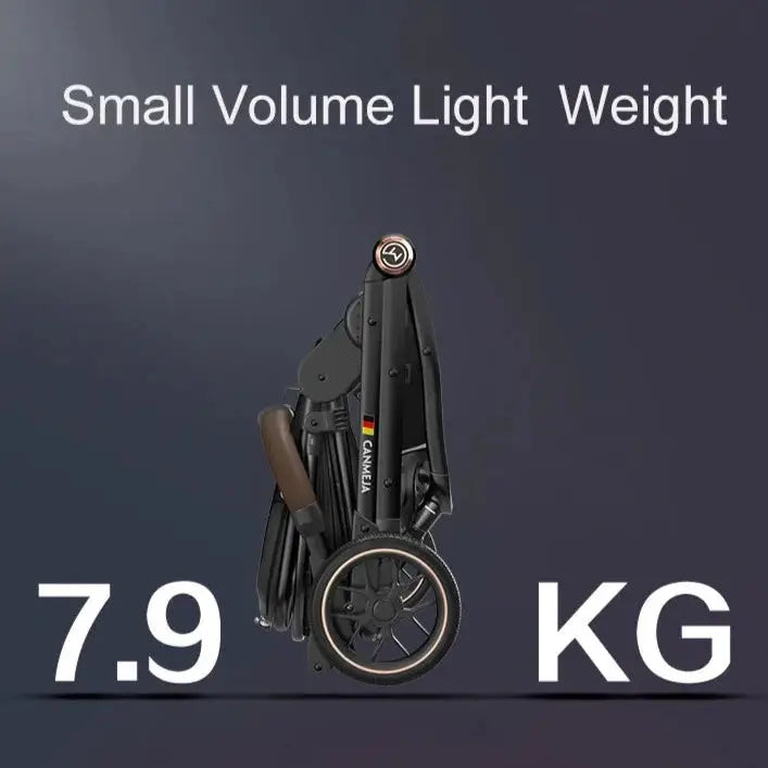 the small volume light weight is shown on a black background