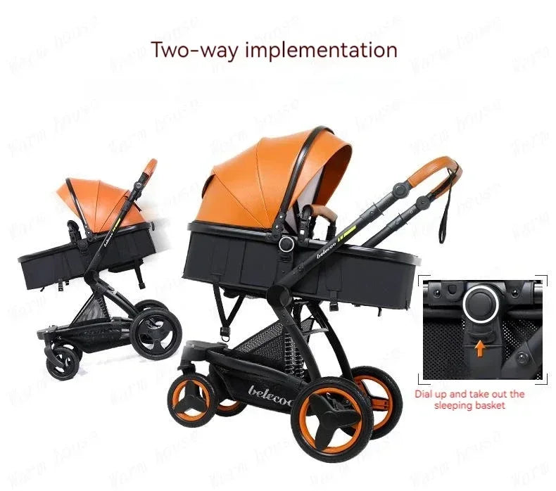 Belecoo Glide 3-in-1 Multifunctional Pram Bundle