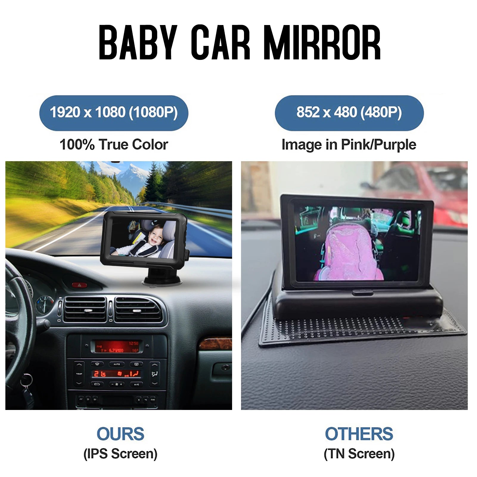 Car Link HD Wireless Baby Monitor System