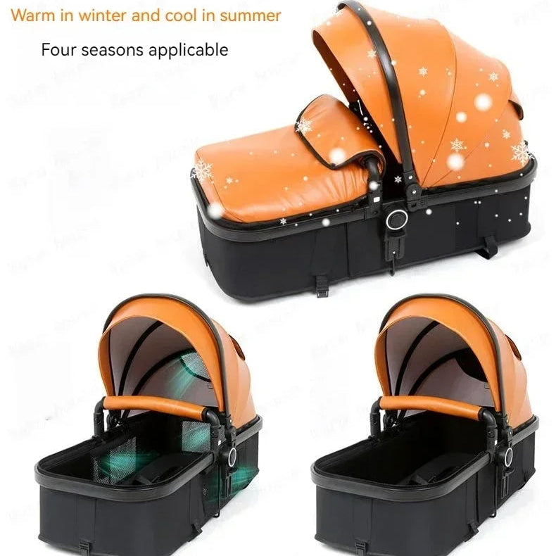 Belecoo Glide 3-in-1 Multifunctional Pram Bundle