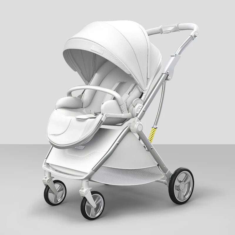 Luxurious High Landscape Baby Stroller with Egg-Shaped Seat