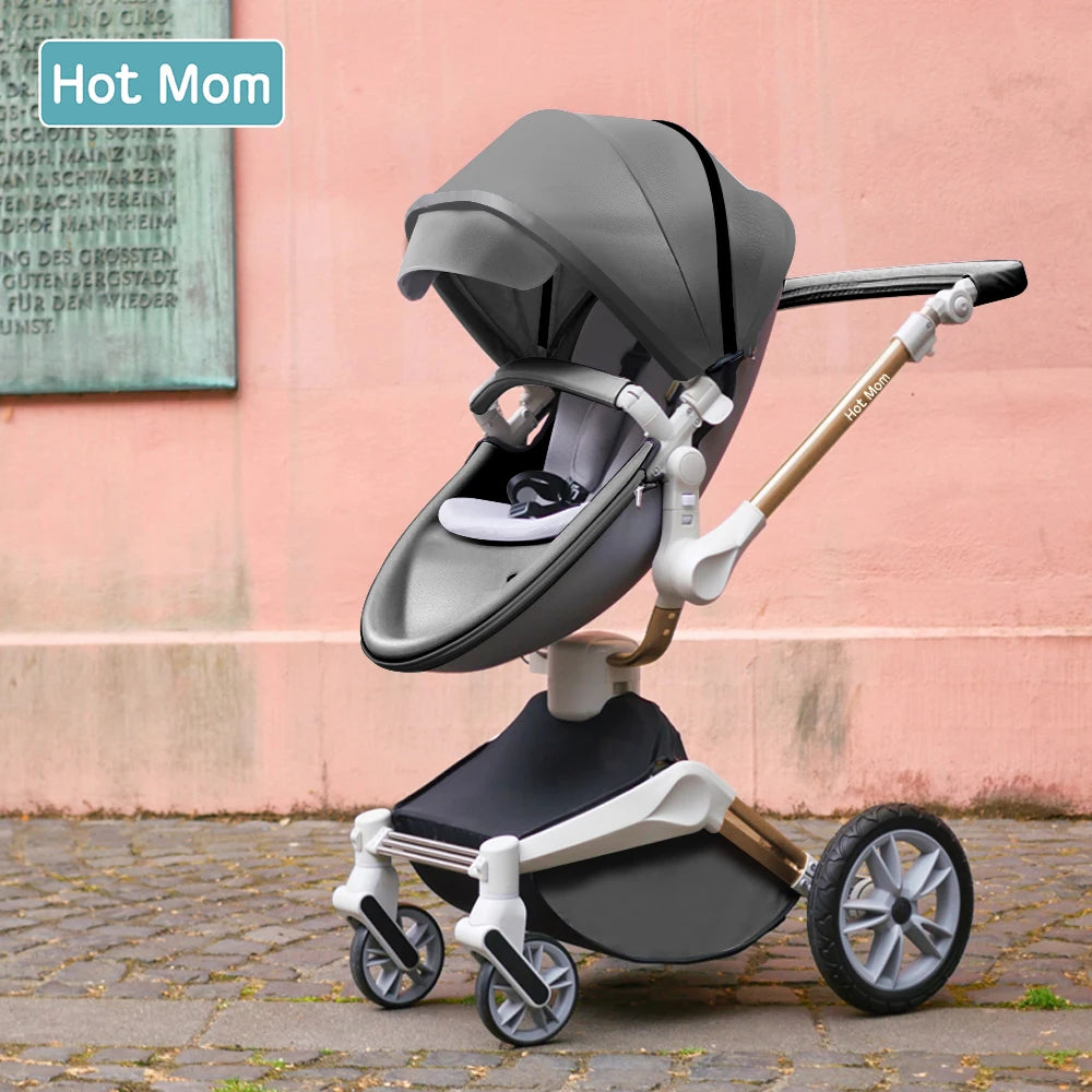 360° Rotating Hot Mom Pushchair