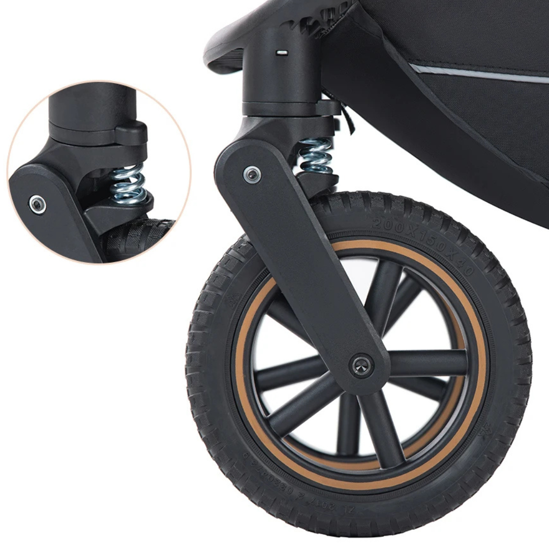 Luxury Travel System and Free HD Baby Monitor Safe Start Bundle