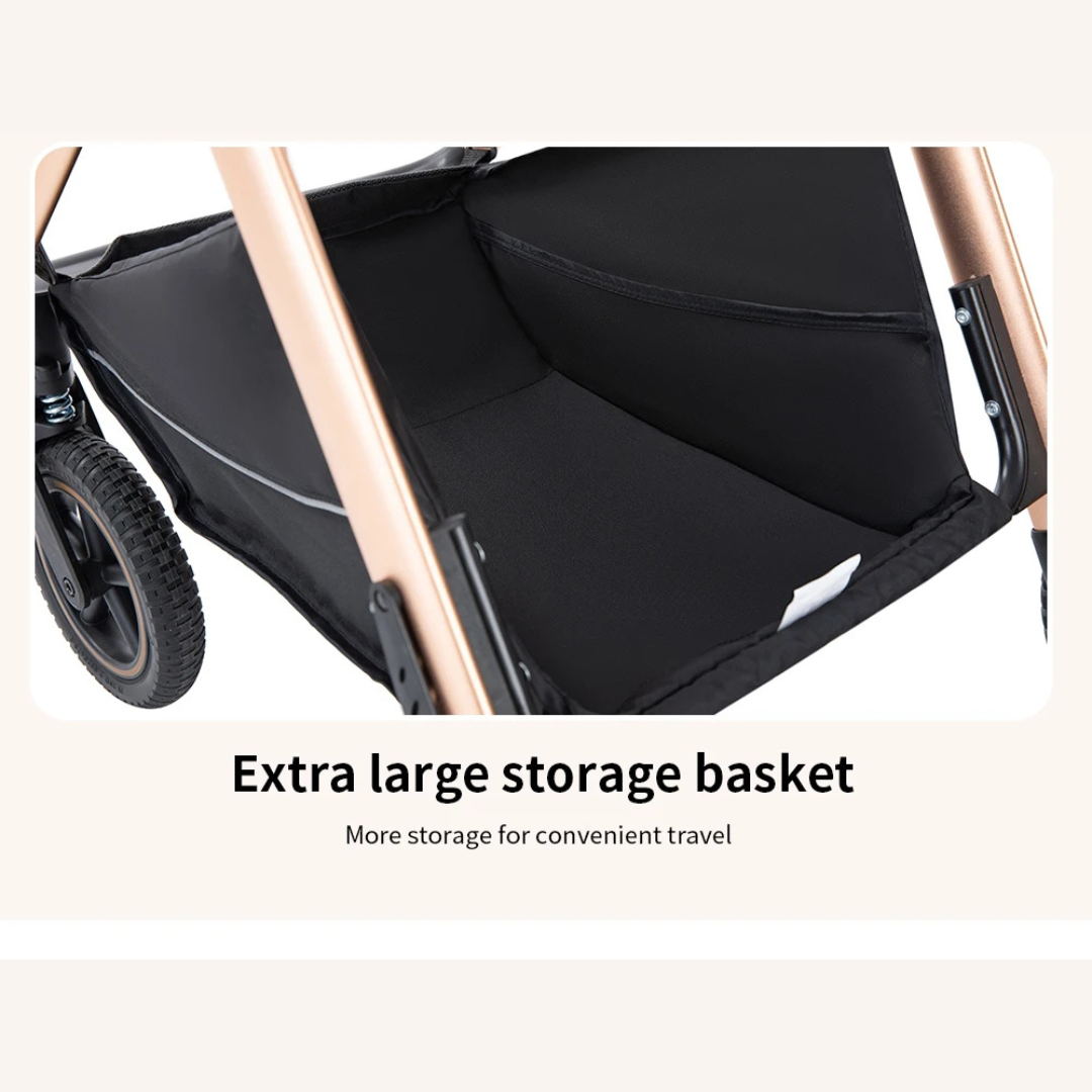 Luxury Travel System and Free HD Baby Monitor Safe Start Bundle