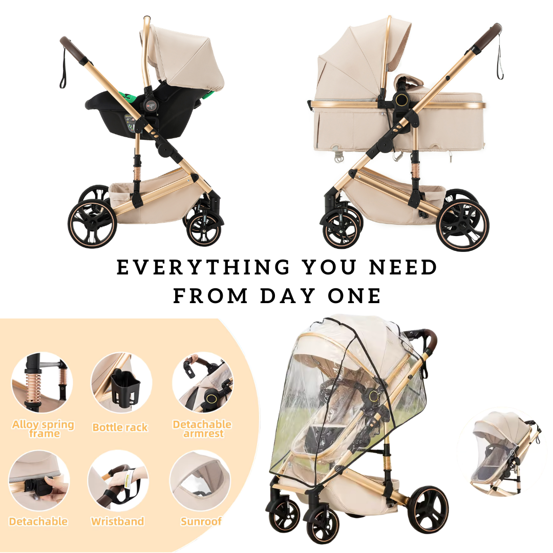 Nova Max Premium Travel System + FREE Baby Monitor