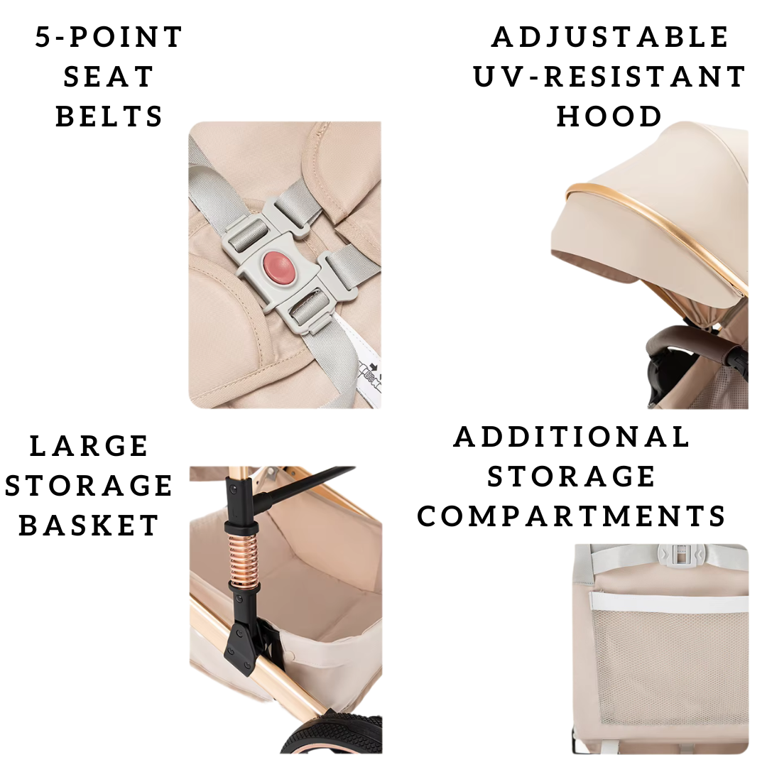 Nova Max Premium Travel System + FREE Baby Monitor