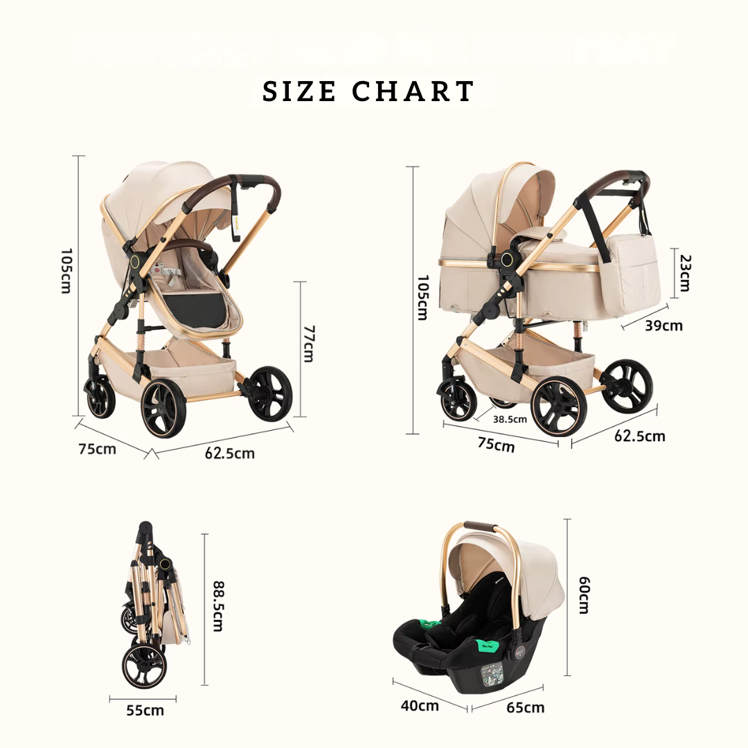 Nova Max Premium Travel System + FREE Baby Monitor
