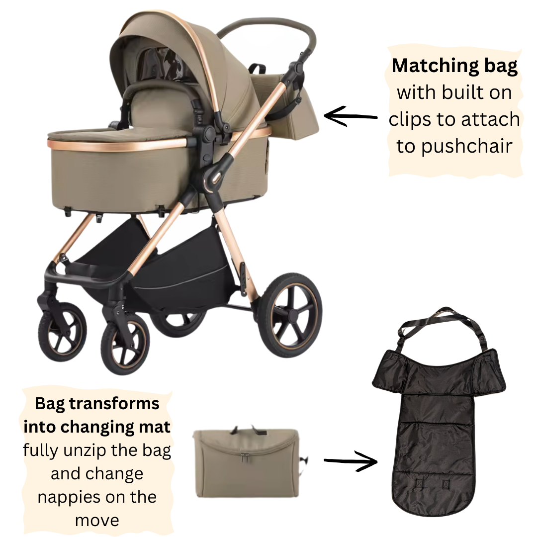 3-in-1 Luxury Travel System