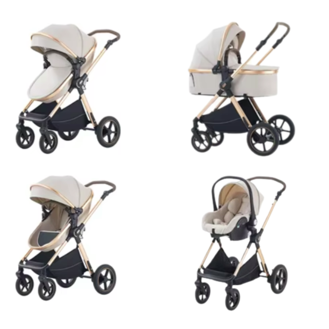 Luxury Travel System and Free HD Baby Monitor Safe Start Bundle