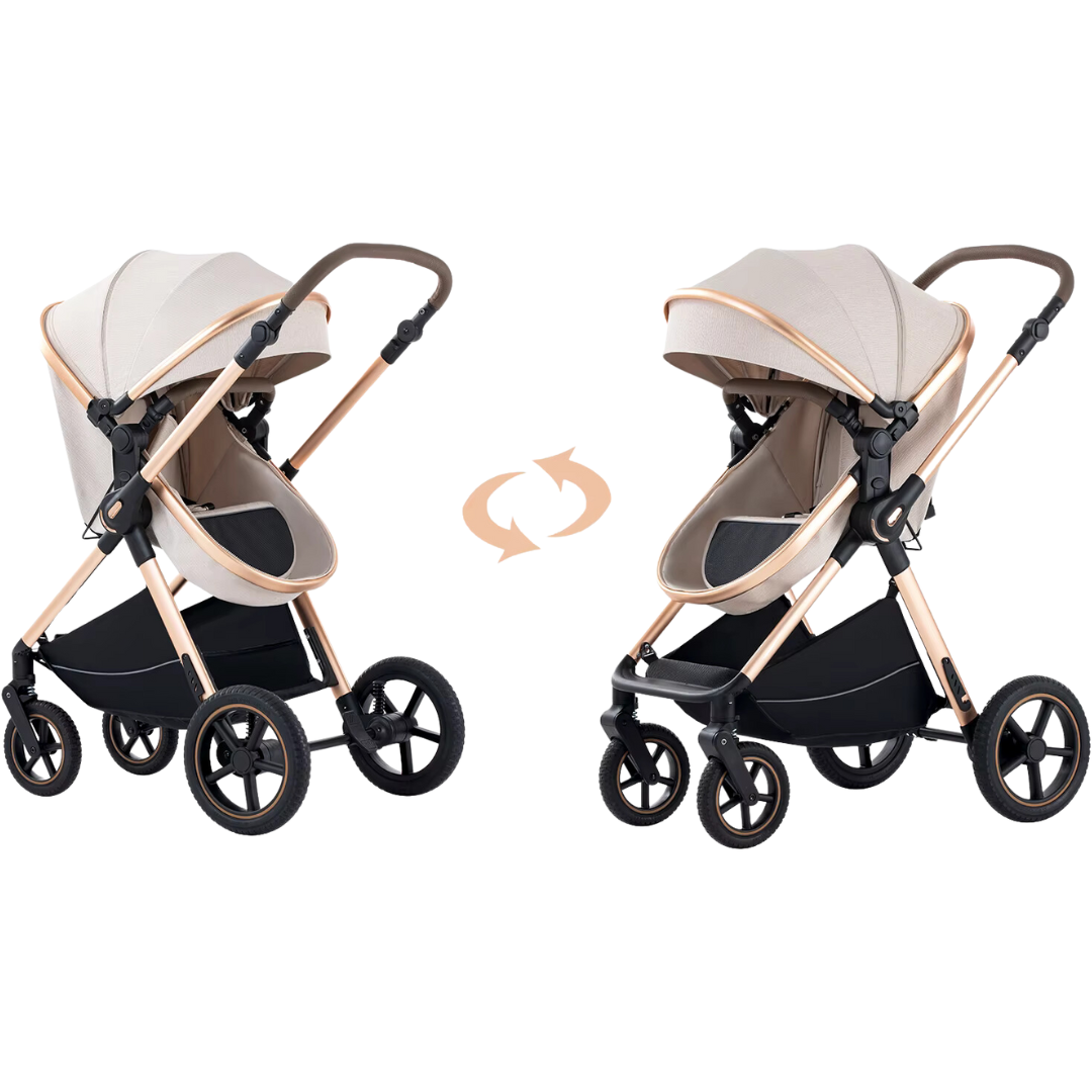 Luxury Travel System and Free HD Baby Monitor Safe Start Bundle