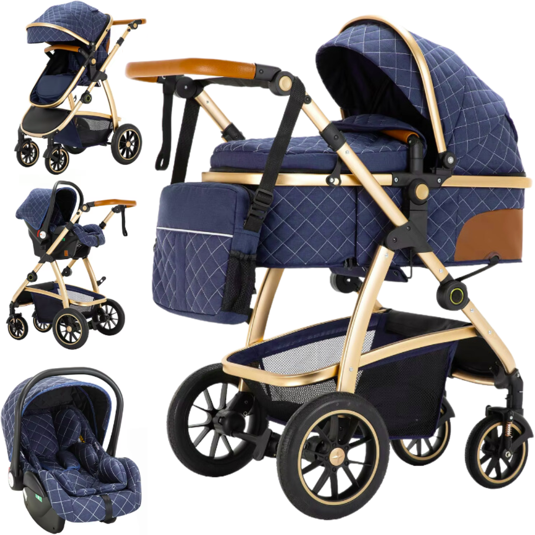 Luxury All-in-One Pushchair Set