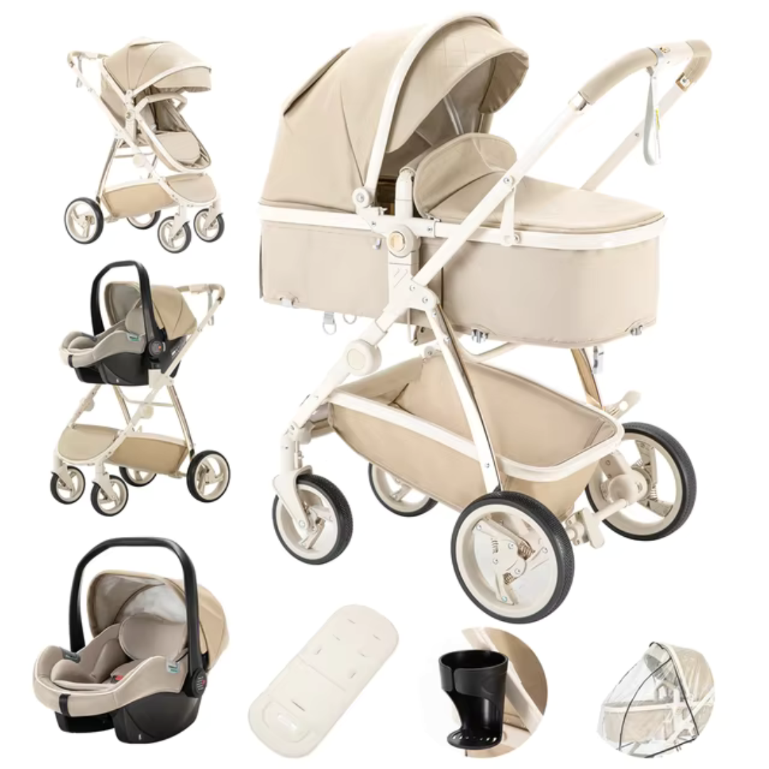 Leather 3 in 1 Travel System