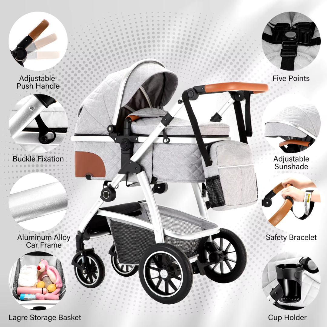 Grand Pushchair Set and Wireless Baby Monitor System