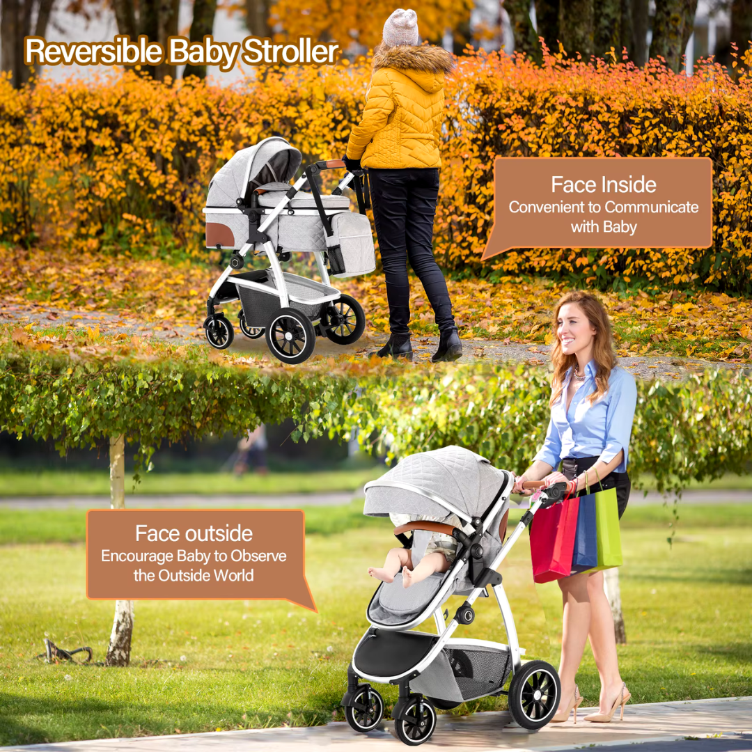 Luxury All-in-One Pushchair Set