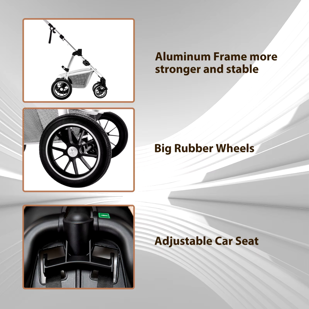 Luxury All-in-One Pushchair Set